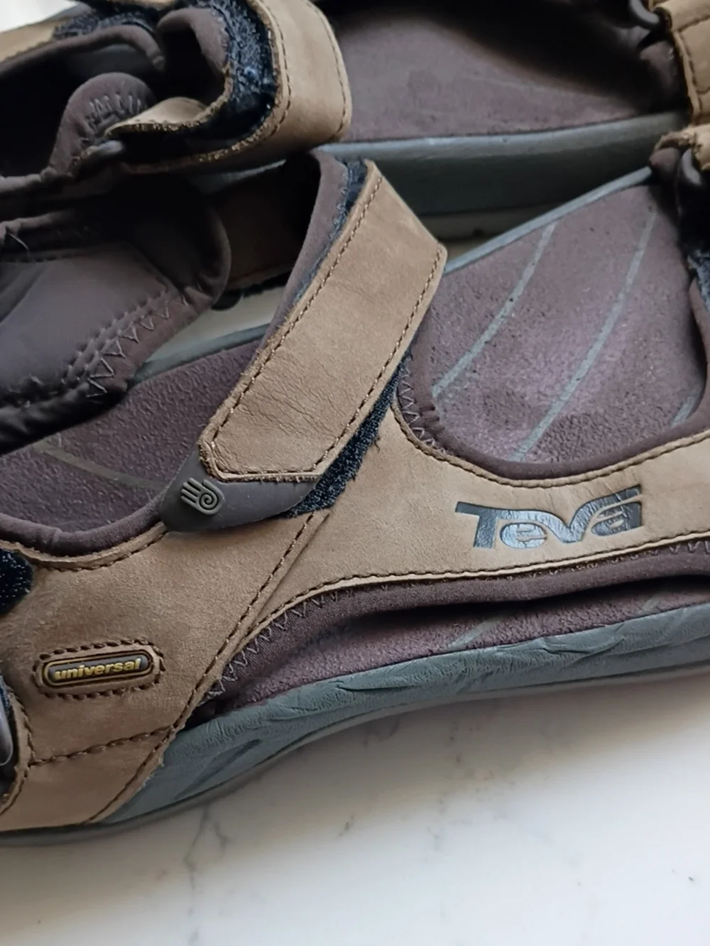 Teva adjustable straps